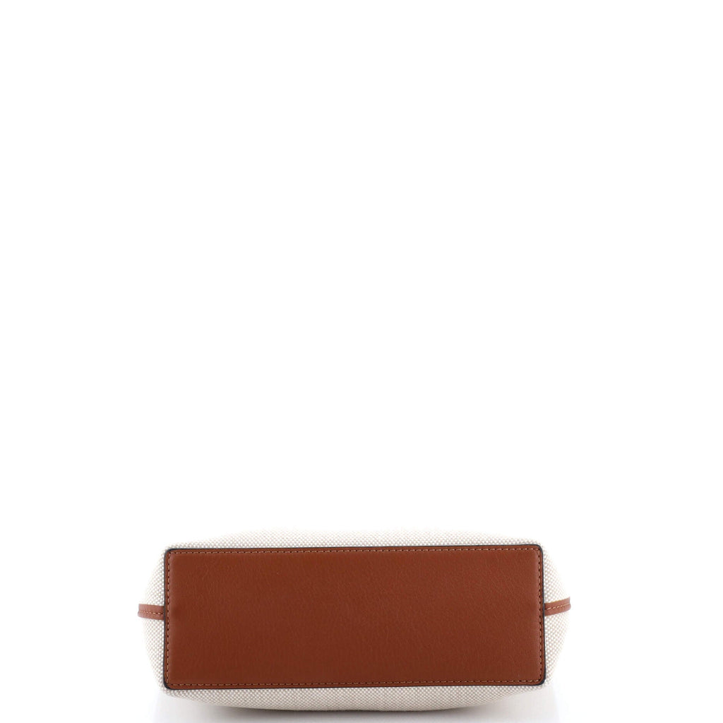 Anagram Square Basket Tote Canvas Mini