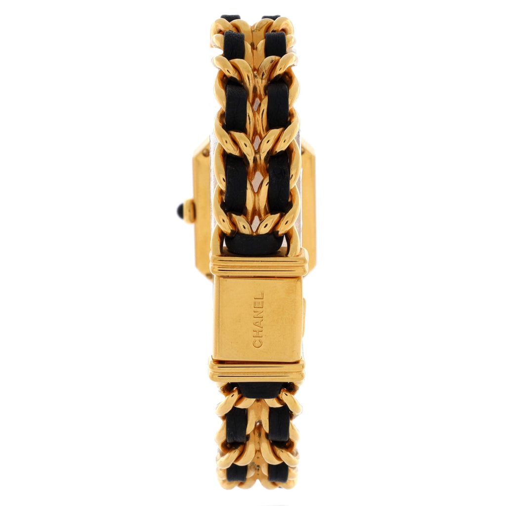 Premiere Rock Quartz Watch Plated Metal and Leather 20