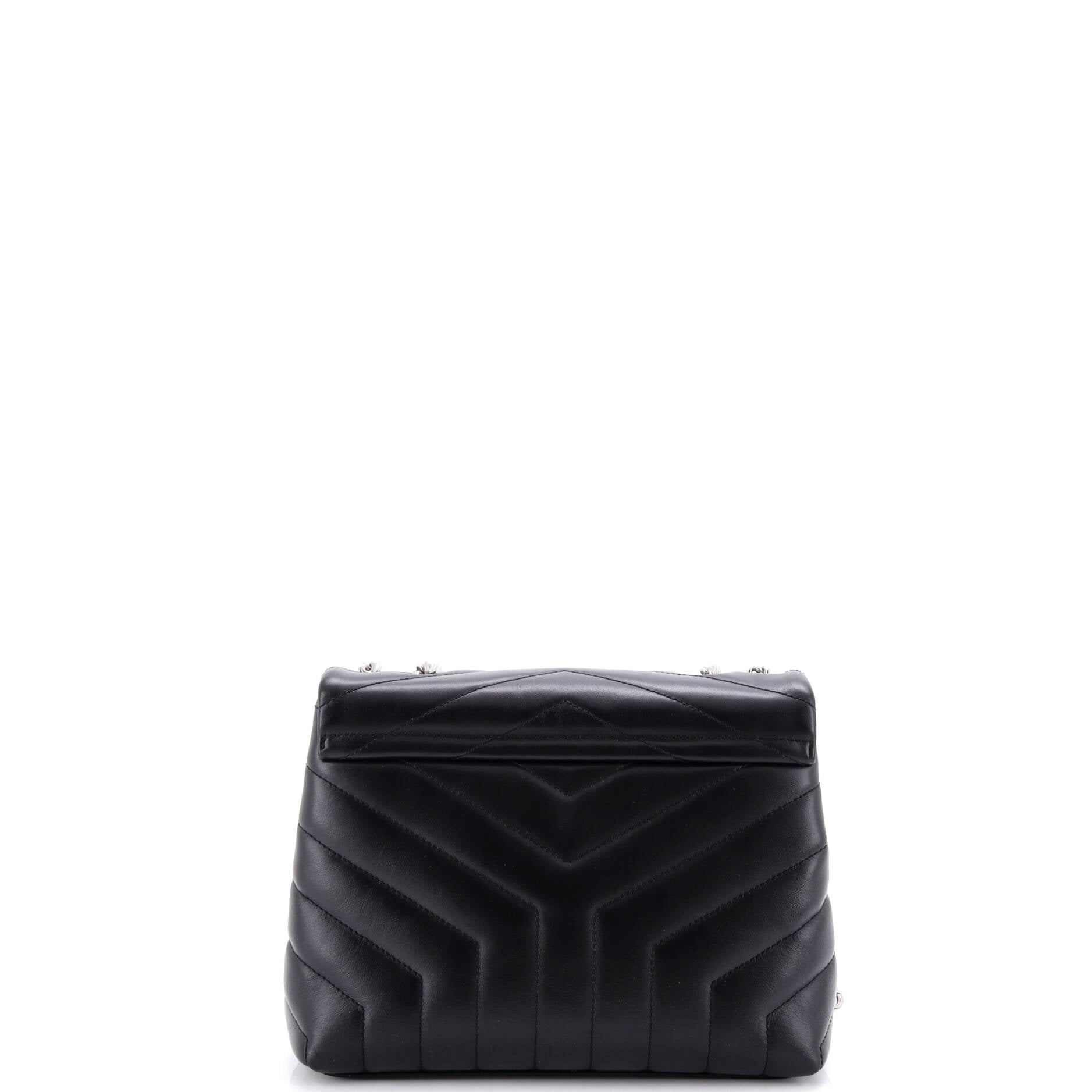 Loulou Shoulder Bag Matelasse Chevron Leather Small