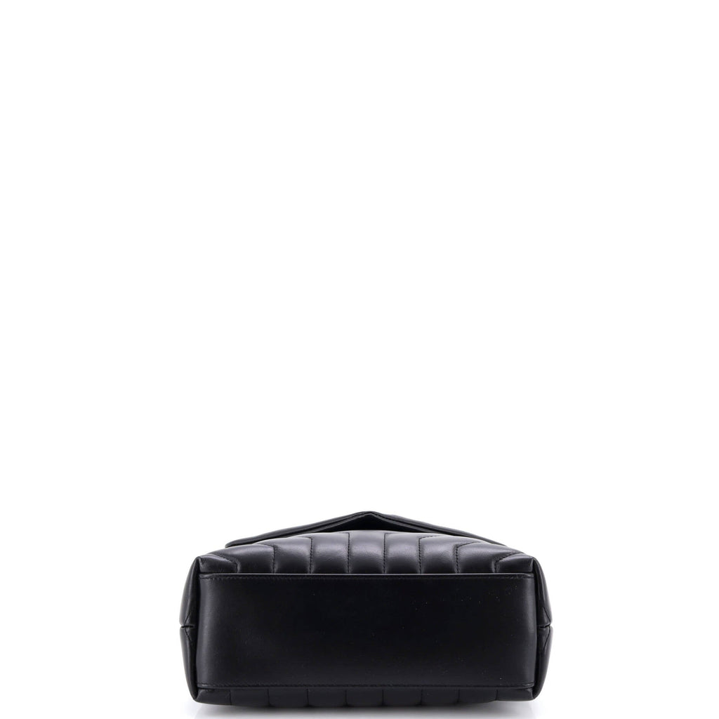 Loulou Shoulder Bag Matelasse Chevron Leather Small
