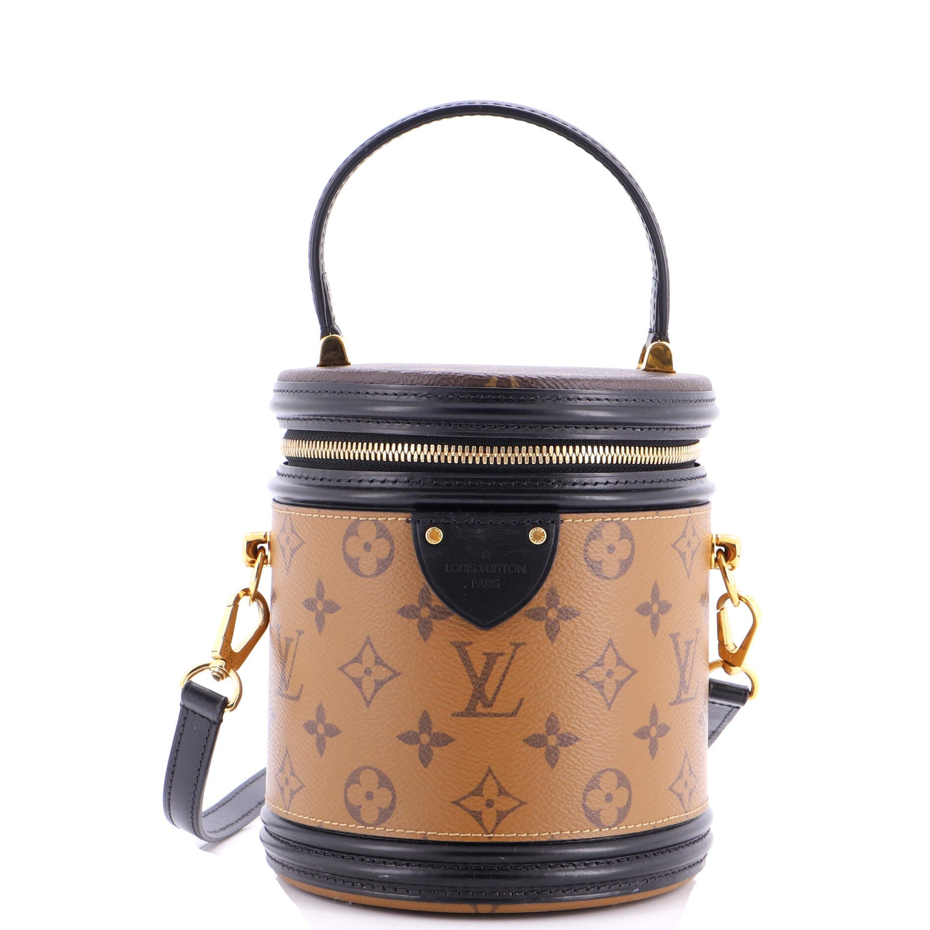 Cannes Handbag Reverse Monogram Canvas