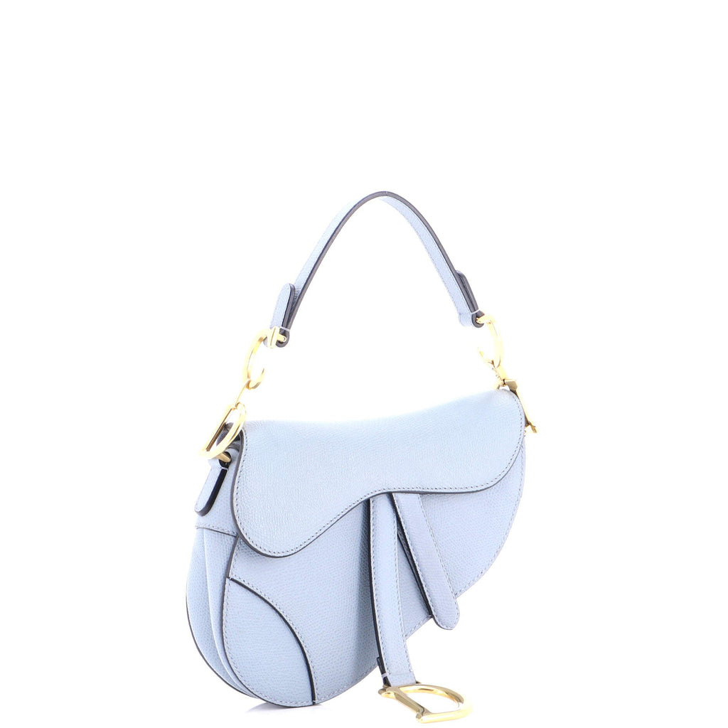 Saddle Handbag Leather Mini