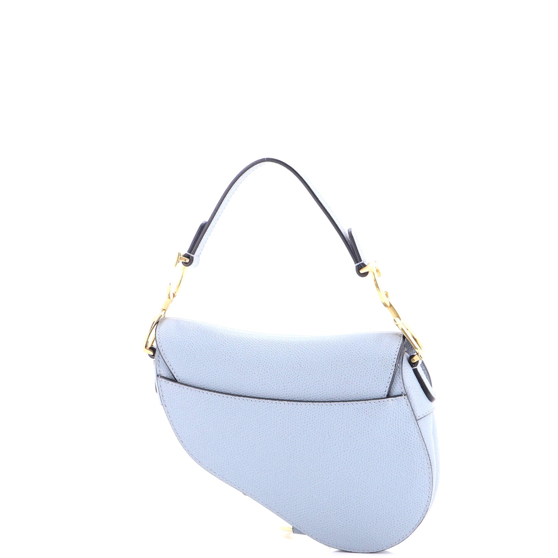 Saddle Handbag Leather Mini