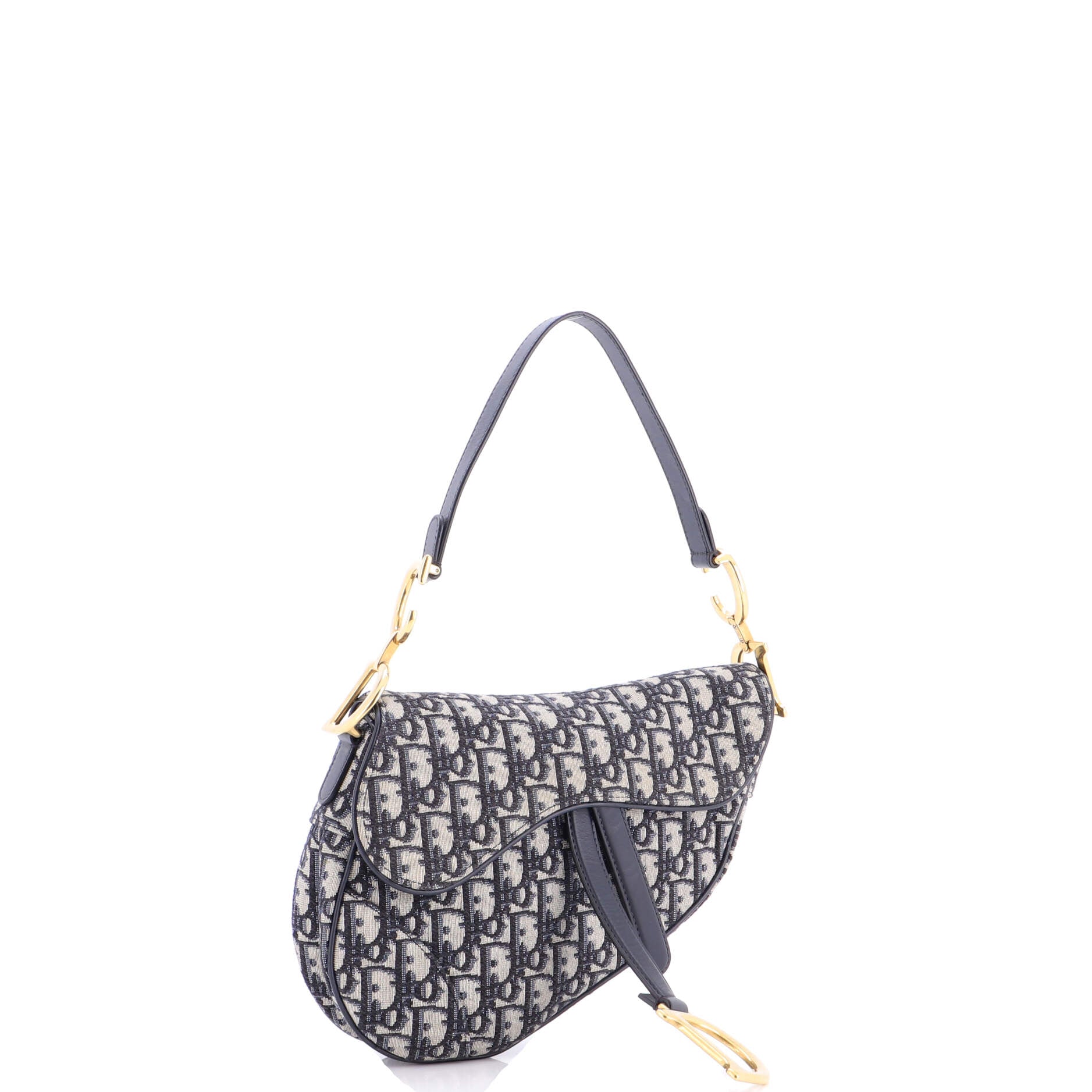 Saddle Handbag Oblique Canvas Medium
