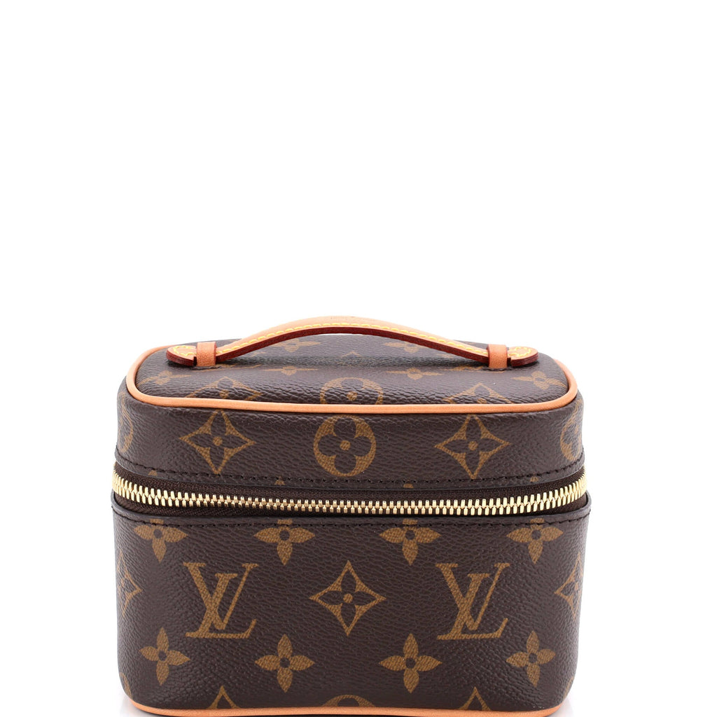 Nice Vanity Case Monogram Canvas Nano