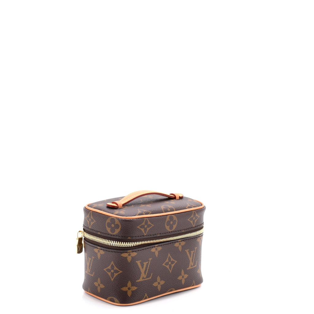 Nice Vanity Case Monogram Canvas Nano
