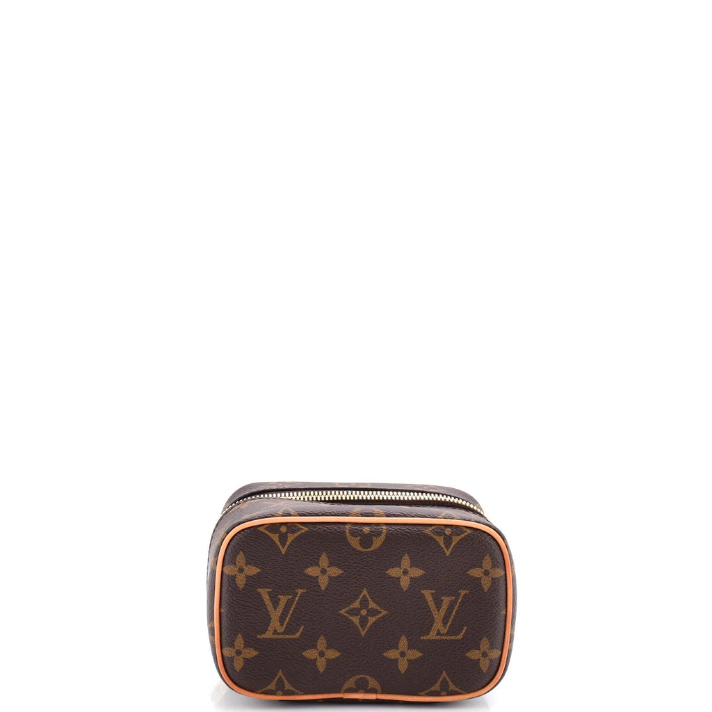 Nice Vanity Case Monogram Canvas Nano