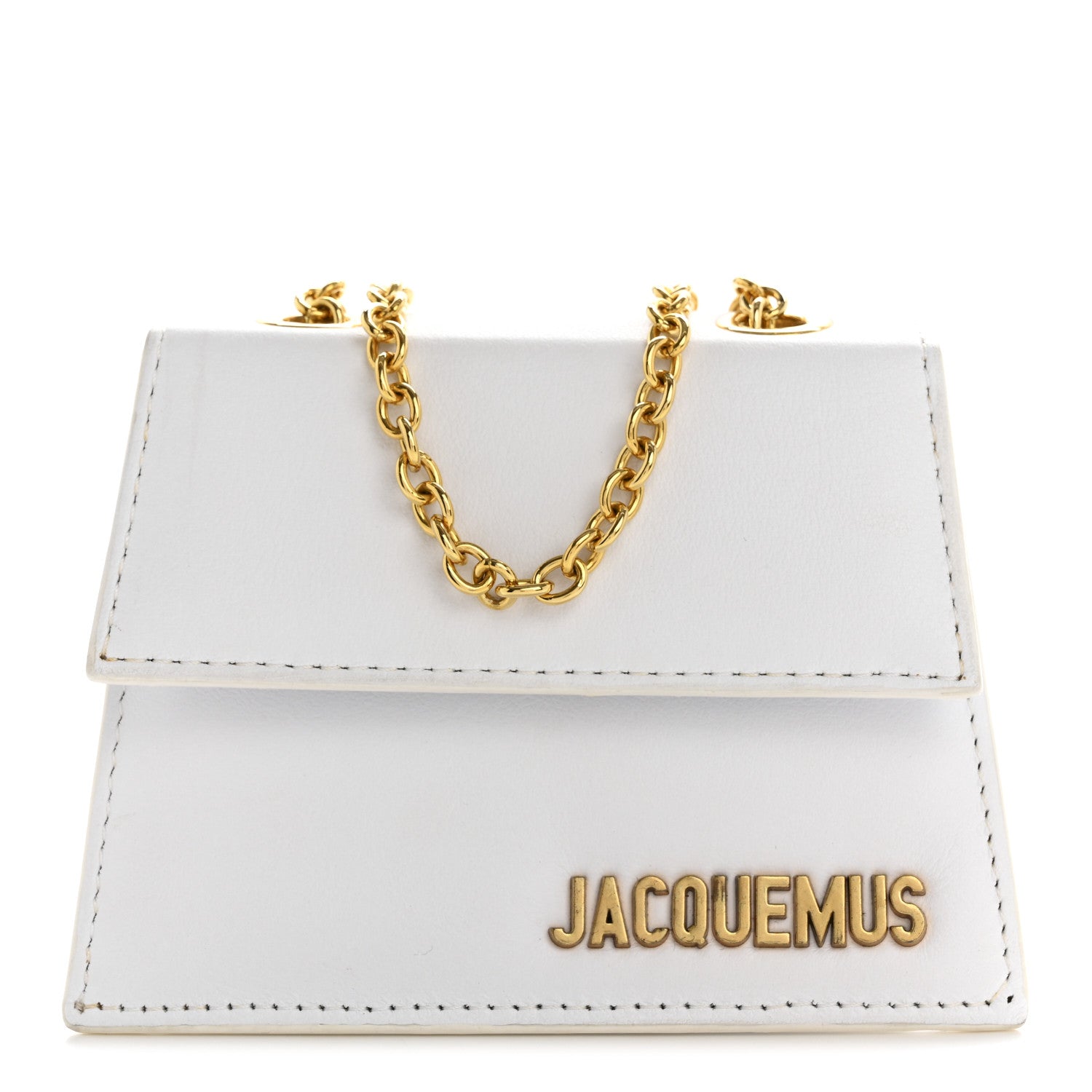 Smooth Calfskin Le Piccolo White