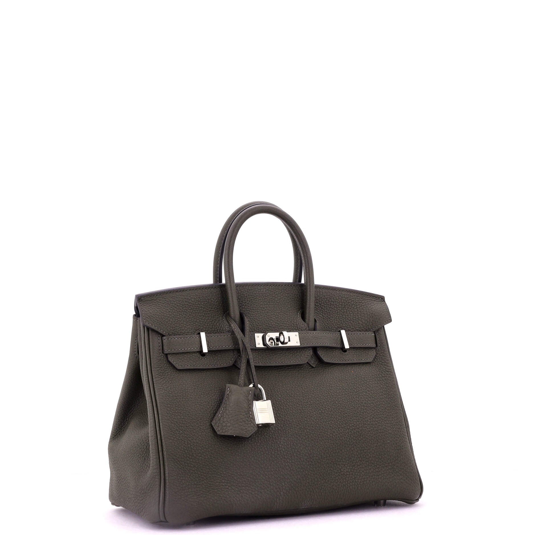 Birkin Handbag Vert Maquis Togo with Palladium Hardware 25