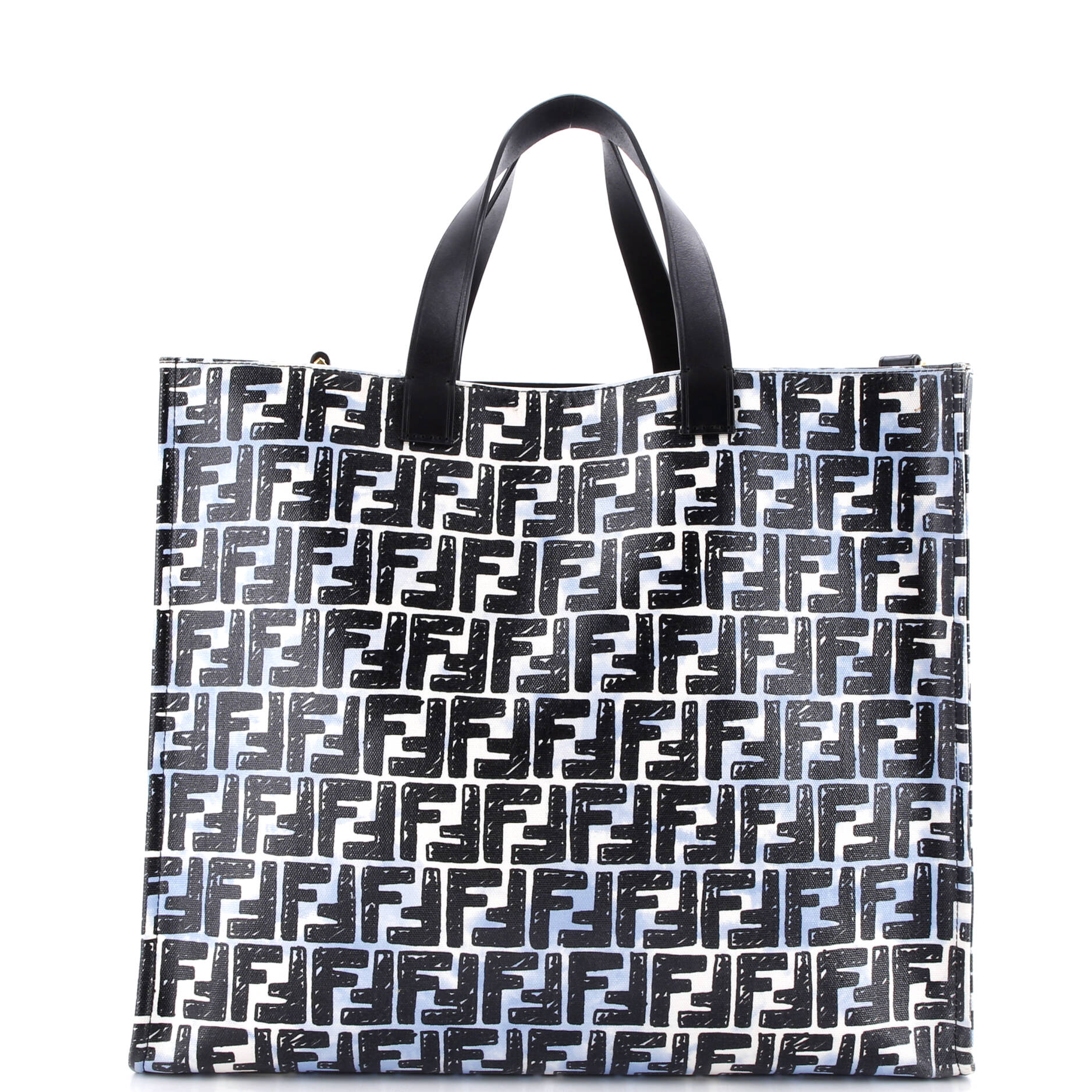 Shopper Tote Joshua Vides Zucca Coated Canvas Large