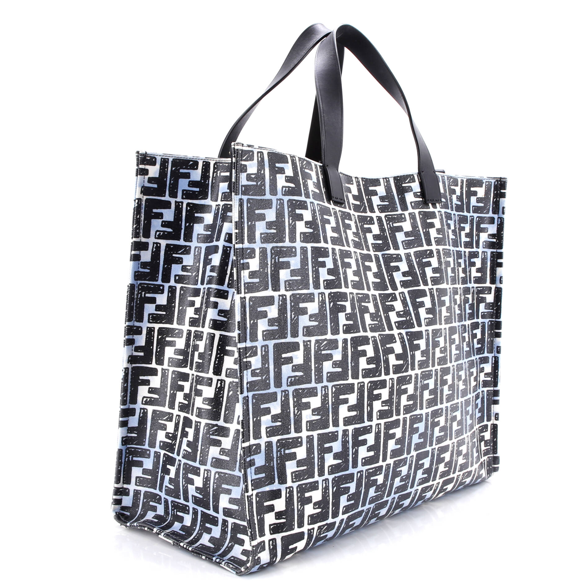 Shopper Tote Joshua Vides Zucca Coated Canvas Large