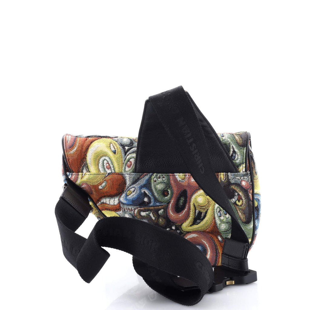 Kenny Scharf Saddle Crossbody Bag Jacquard