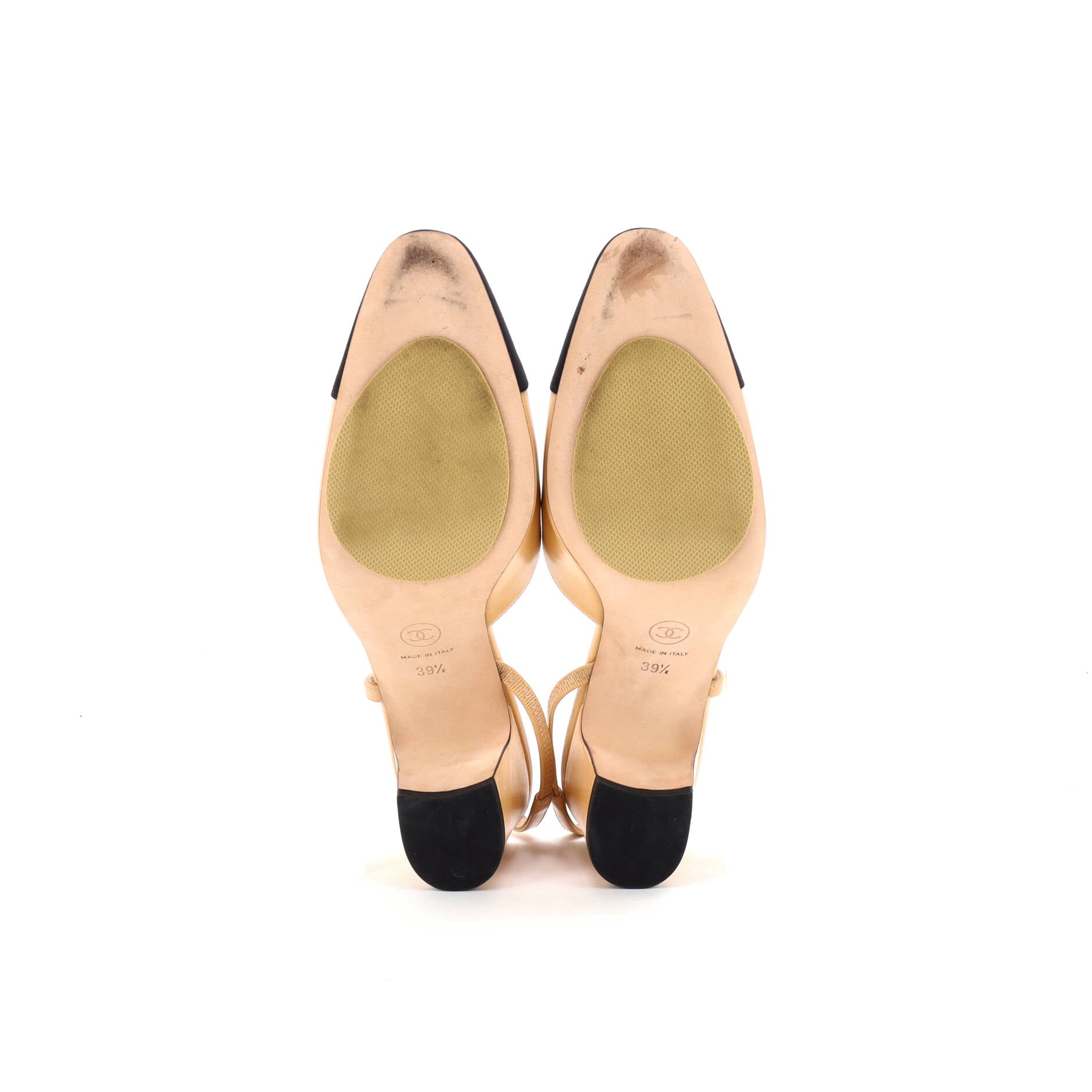 Women’s Cap Toe Slingback Pumps Leather
