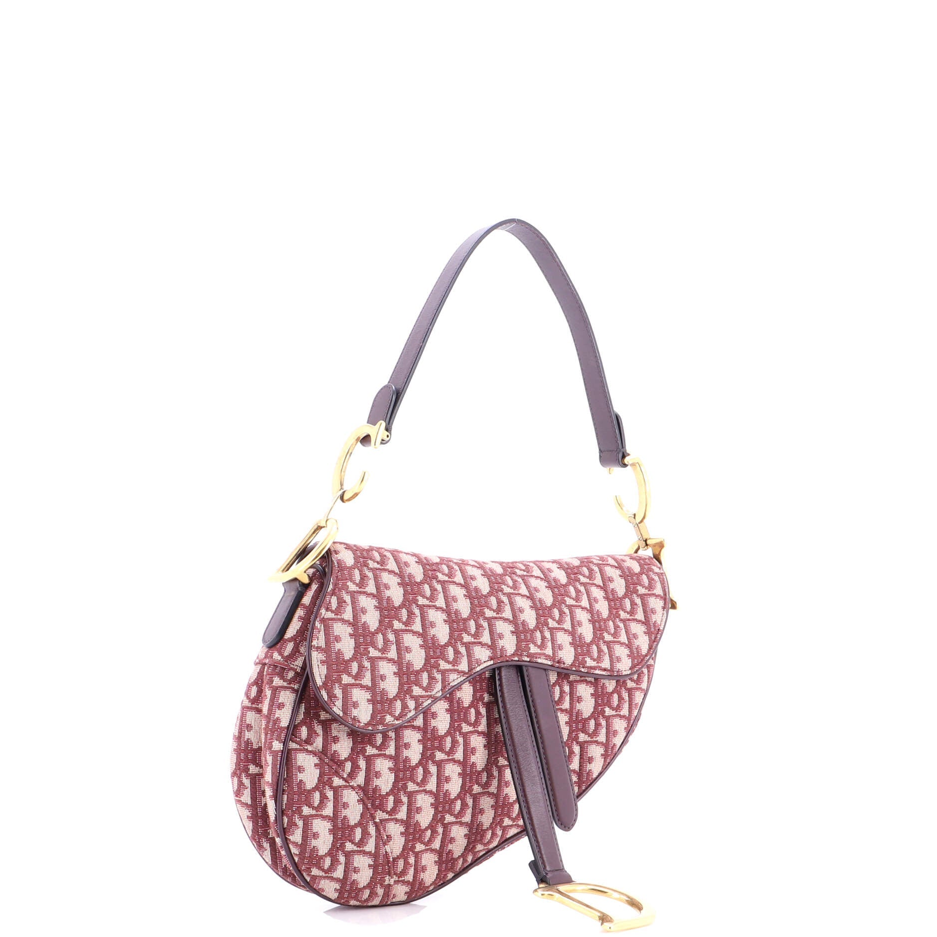 Saddle Handbag Oblique Canvas Medium