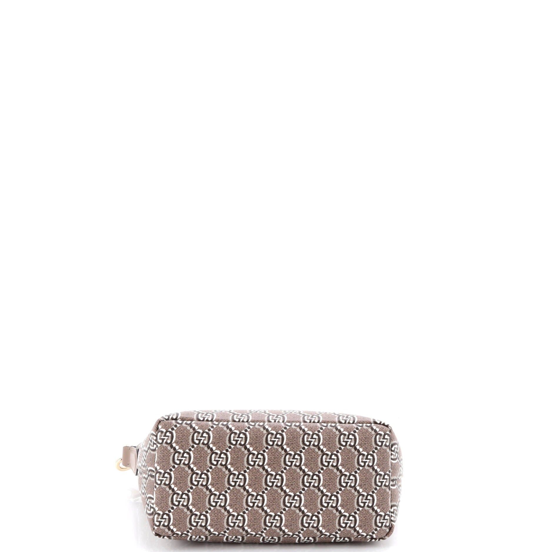 Ophidia Zip Shoulder Bag GG Shadow Coated Canvas Super Mini