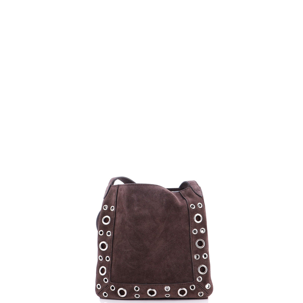Nellcote Shoulder Bag Studded Suede