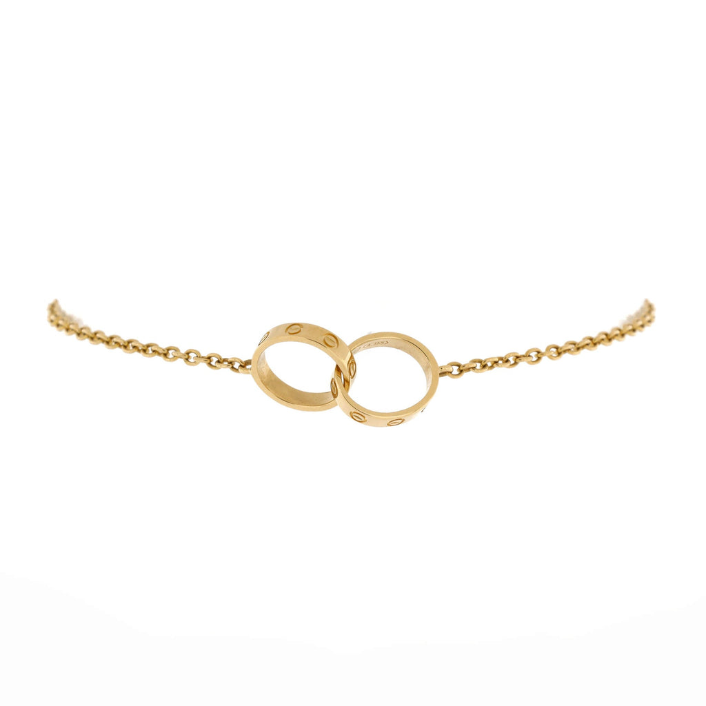 Love Interlocking Bracelet 18K Yellow Gold