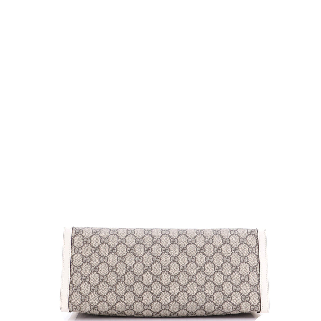 Padlock Chain Tote GG Coated Canvas with Leather Medium