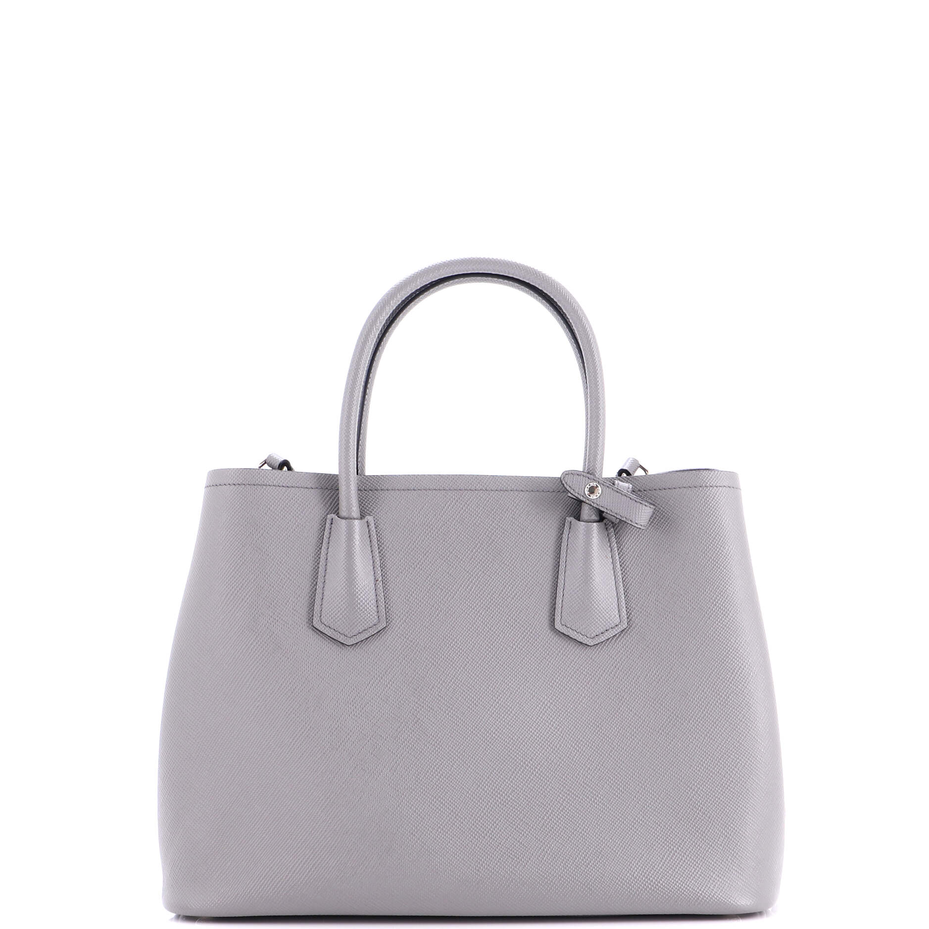 Cuir Double Tote Saffiano Leather Medium