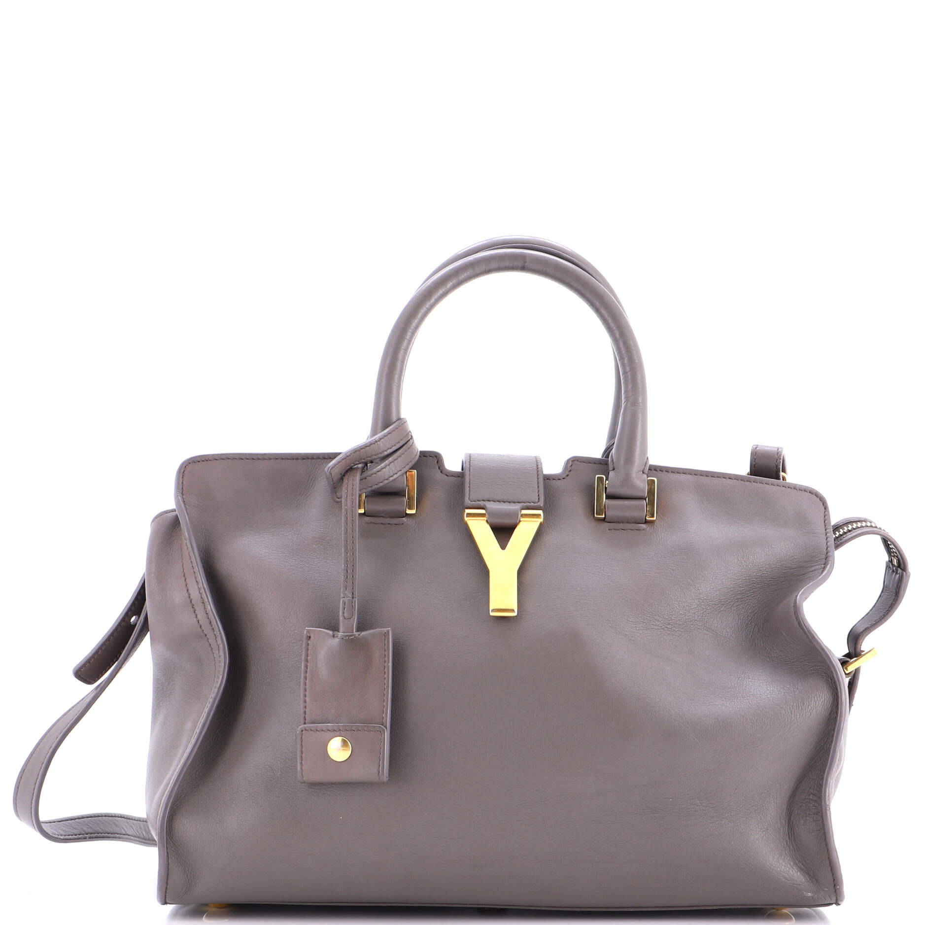 Classic Y Cabas Leather Small