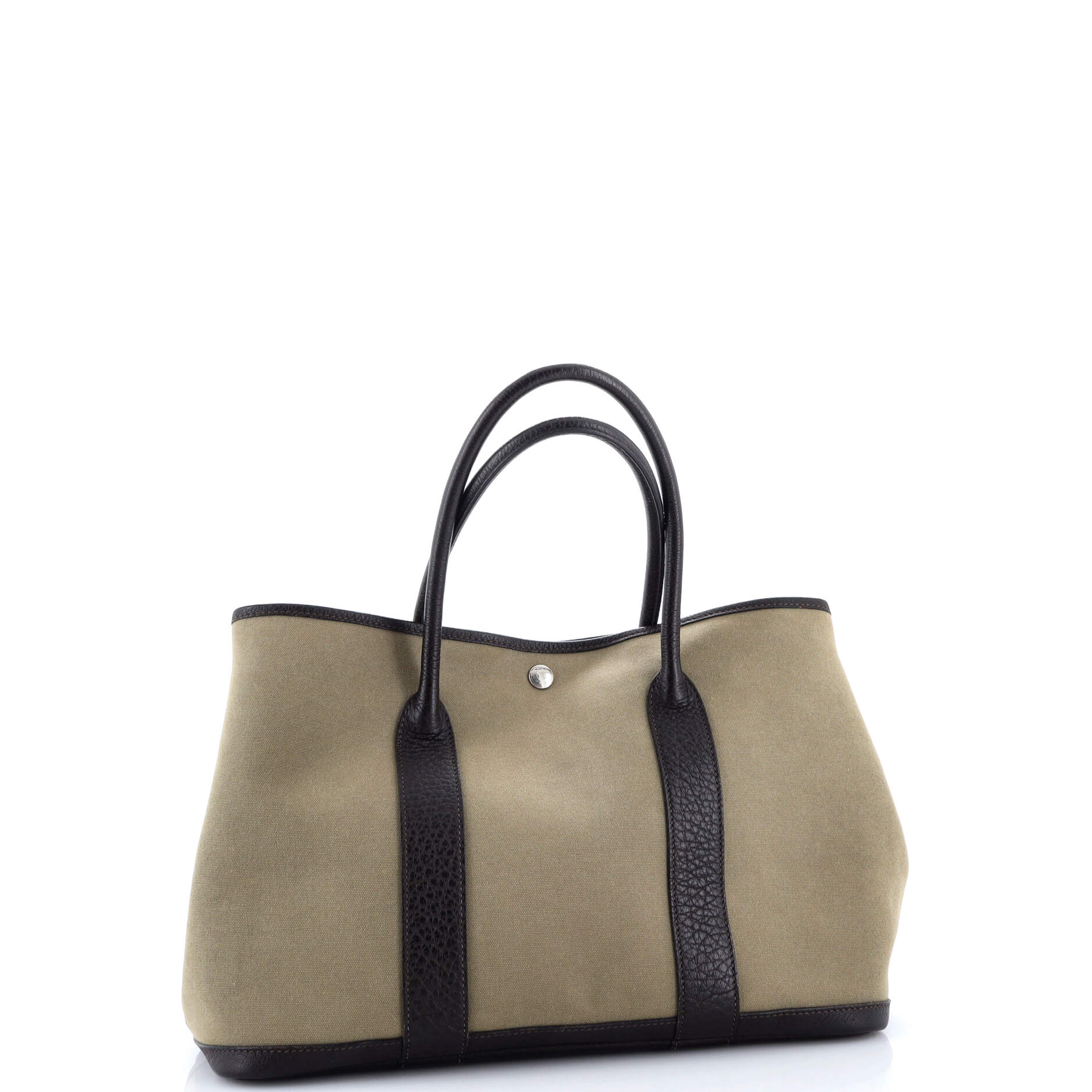 Garden Party Tote Toile and Leather 36