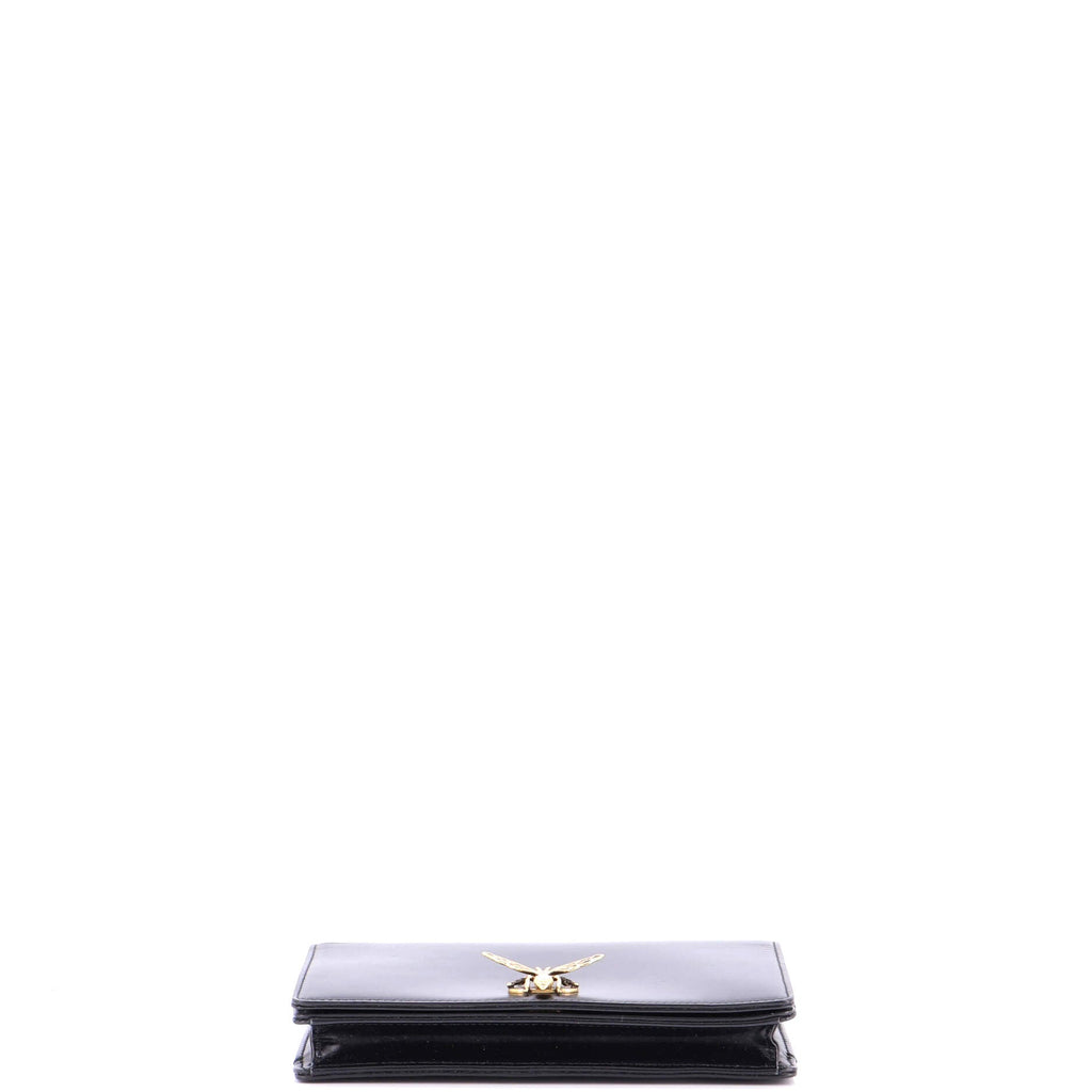 Bee Clutch Leather