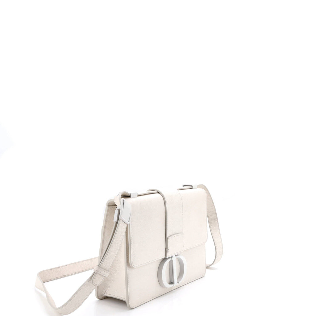 30 Montaigne Flap Bag Leather