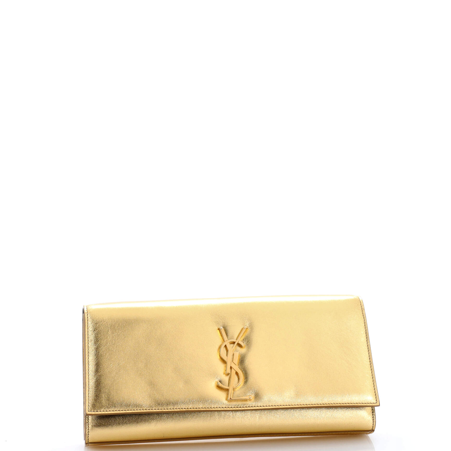 Classic Monogram Clutch Leather Long