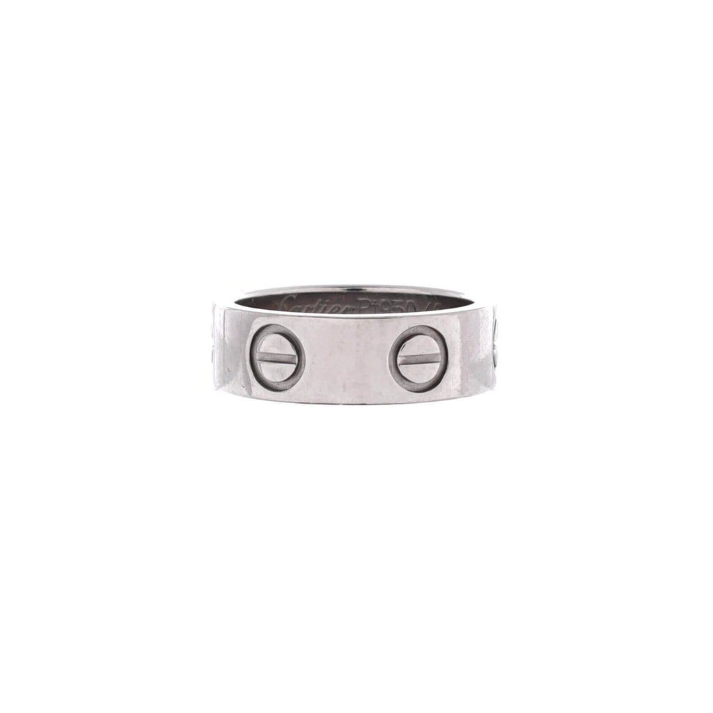 Love Band Ring Platinum