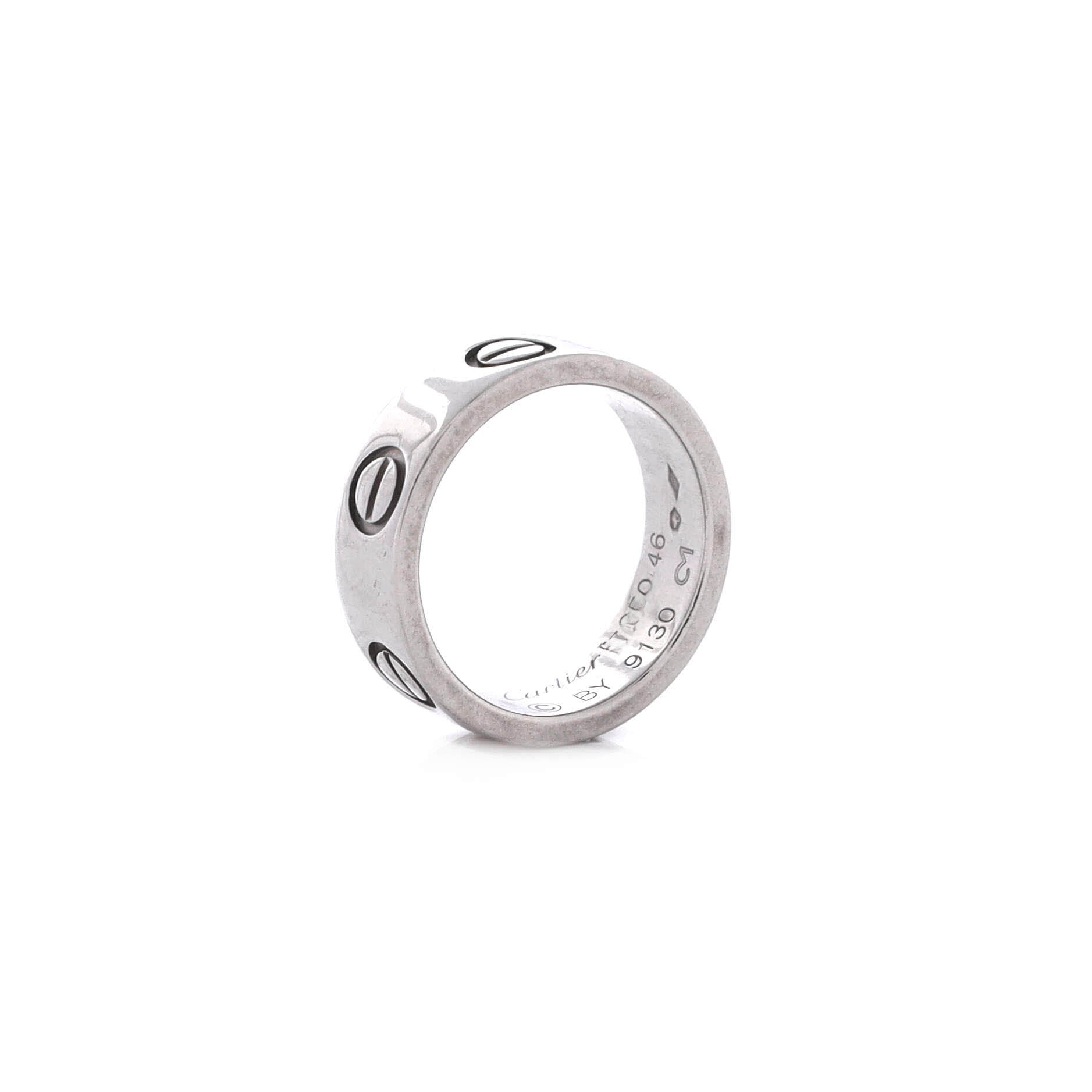 Love Band Ring Platinum
