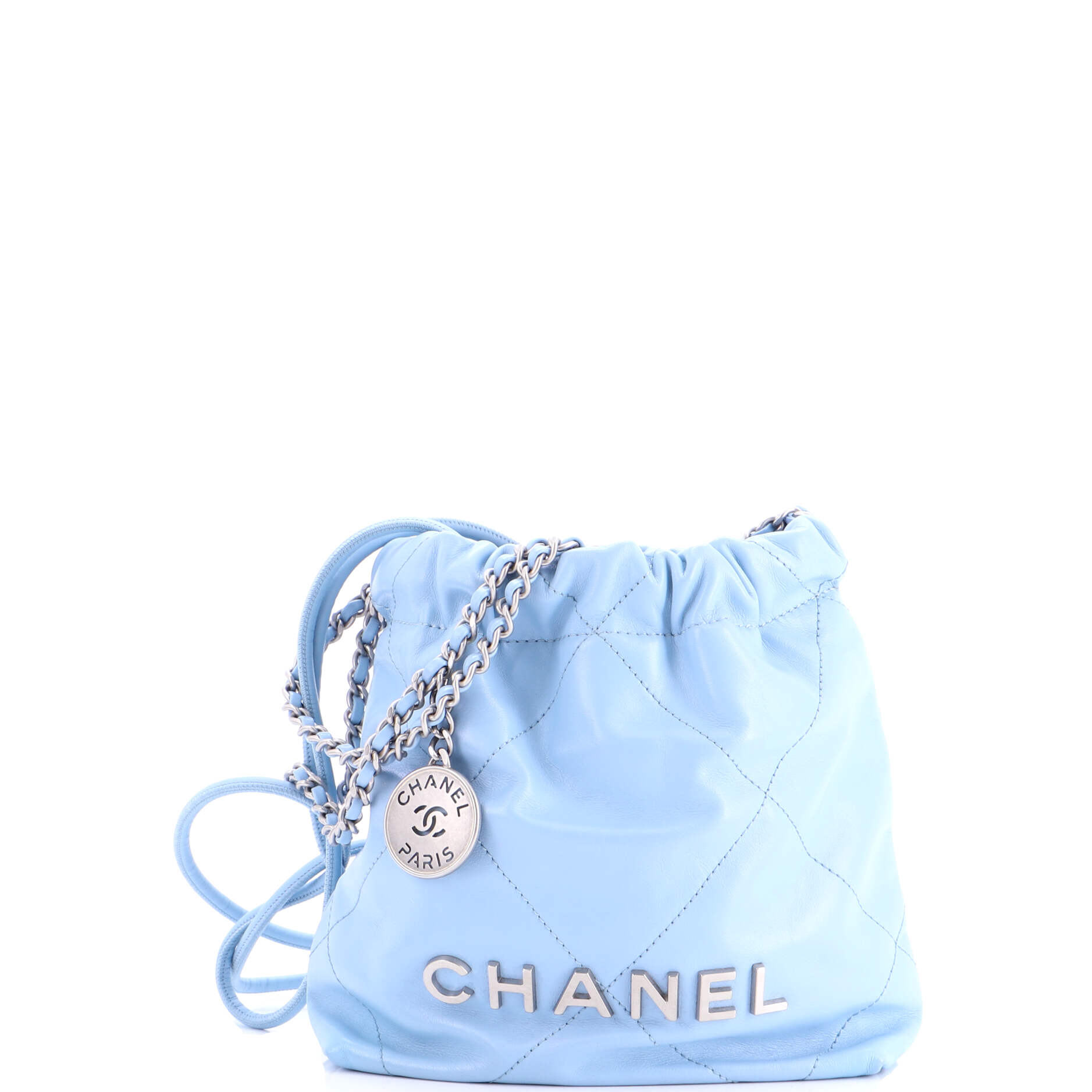 22 Chain Hobo Quilted Calfskin Mini