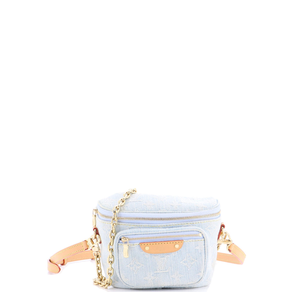 Bum Bag Monogram Denim Mini