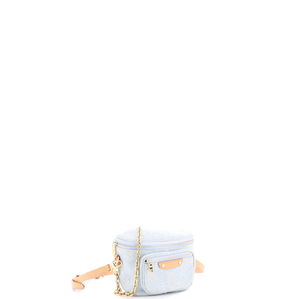 Bum Bag Monogram Denim Mini