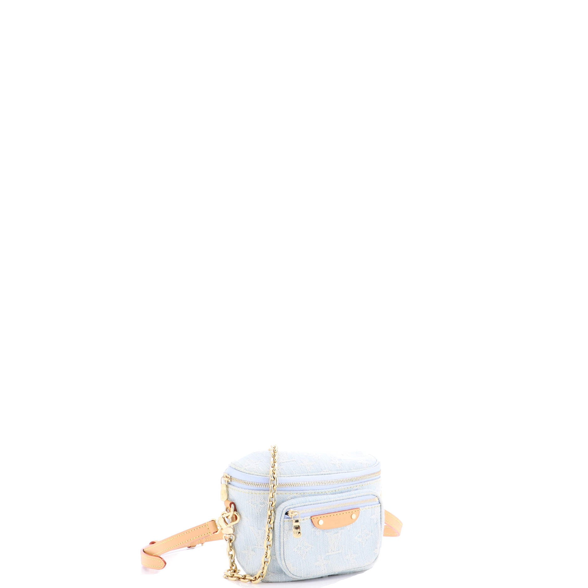 Bum Bag Monogram Denim Mini