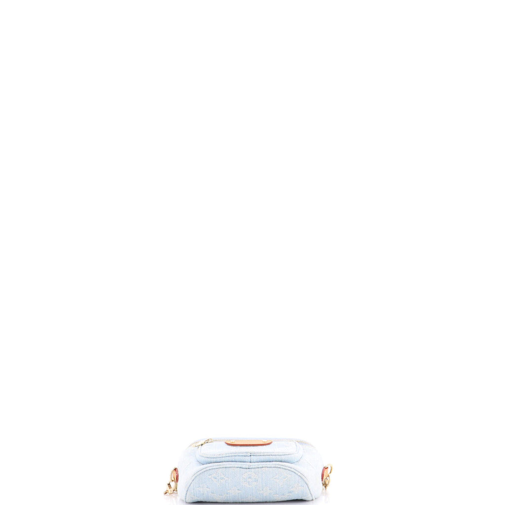 Bum Bag Monogram Denim Mini