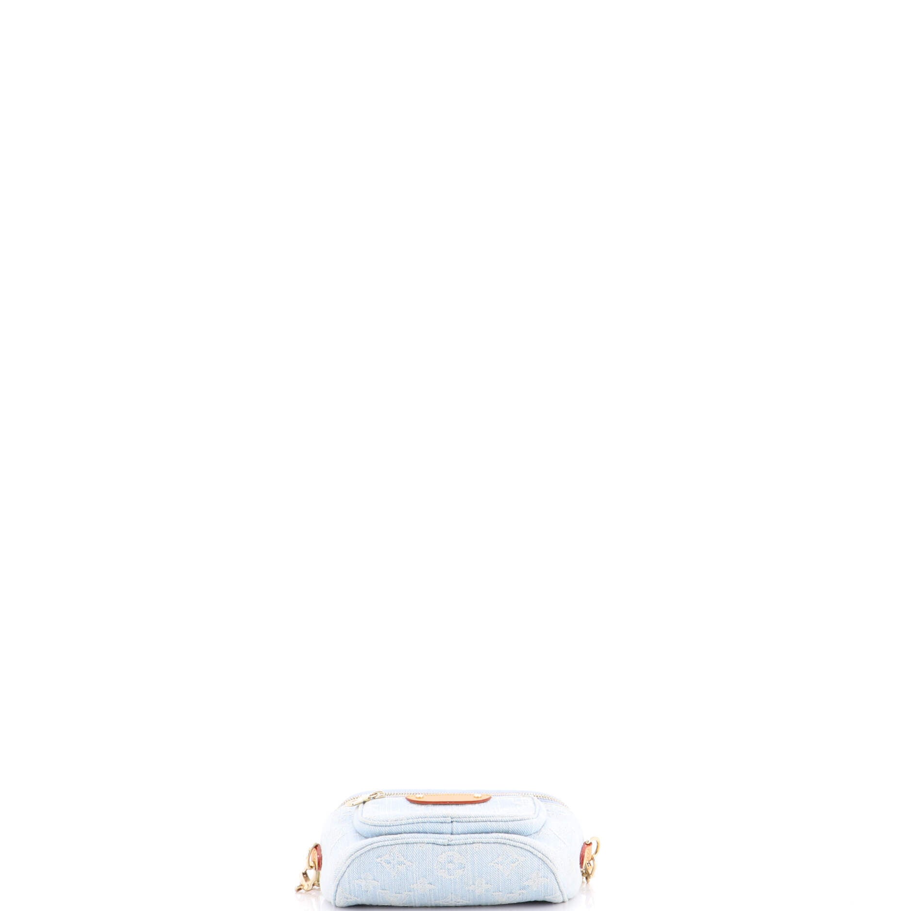Bum Bag Monogram Denim Mini