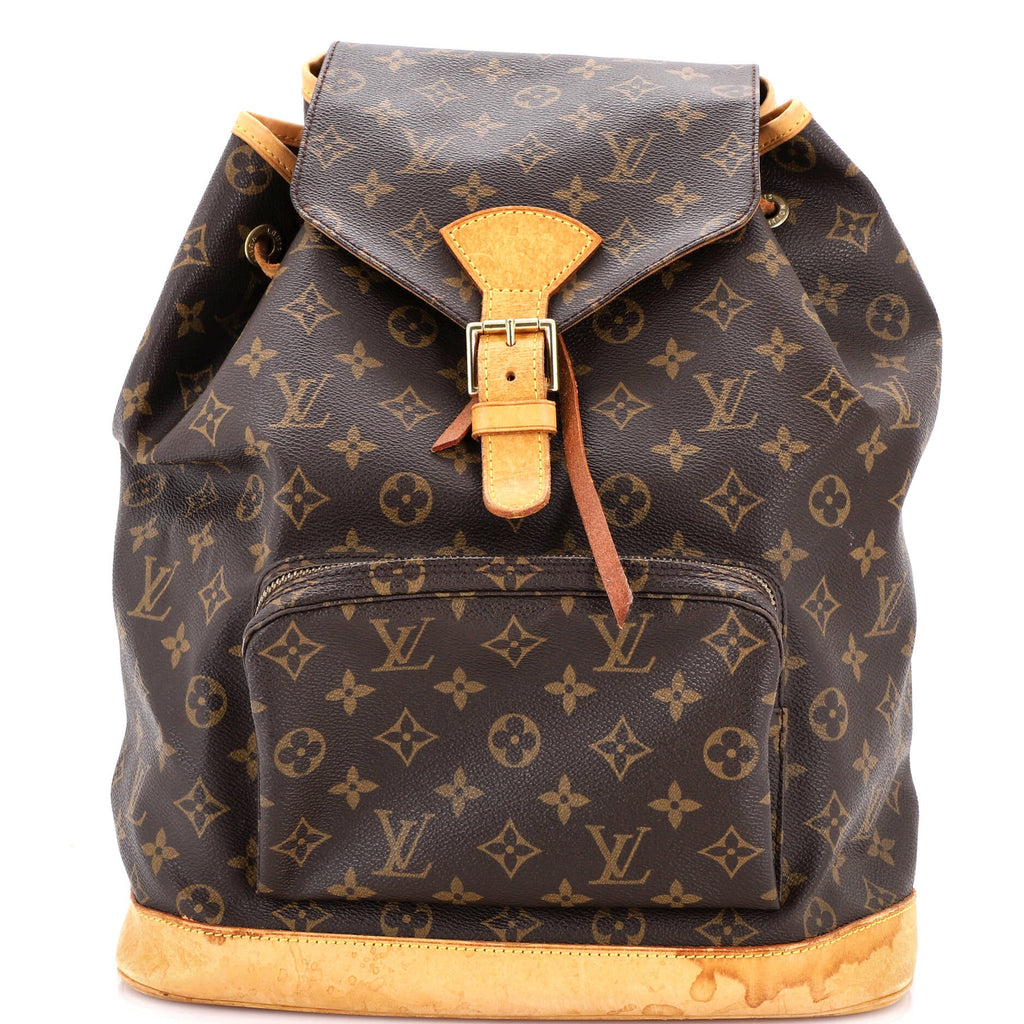 Vintage Montsouris Backpack Monogram Canvas GM