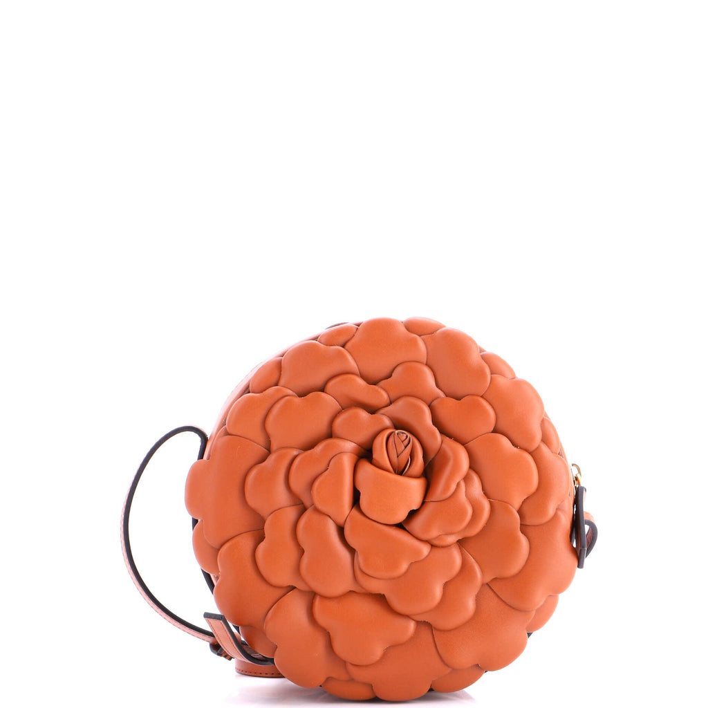 Atelier 03 Rose Edition Round Crossbody Bag Leather