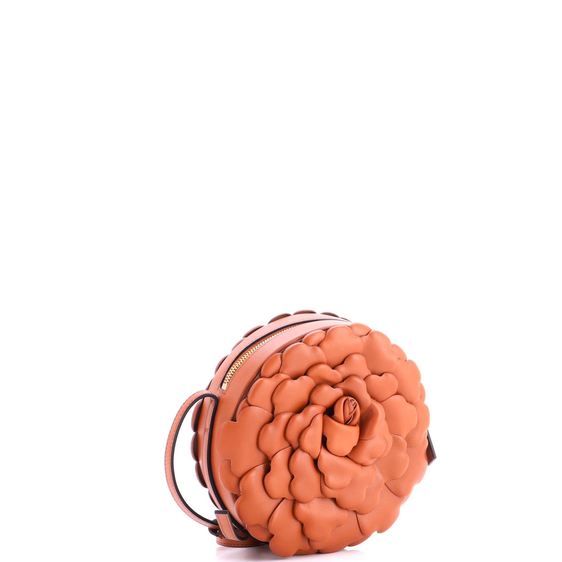 Atelier 03 Rose Edition Round Crossbody Bag Leather