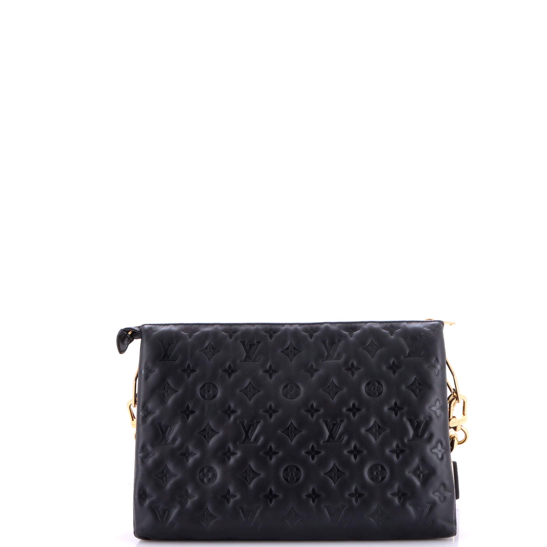 Coussin Bag Monogram Embossed Lambskin MM