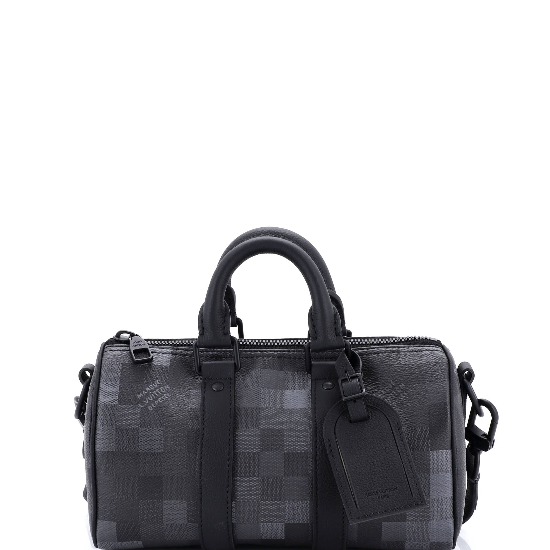 Keepall Bandouliere Bag Damoflage Canvas 25