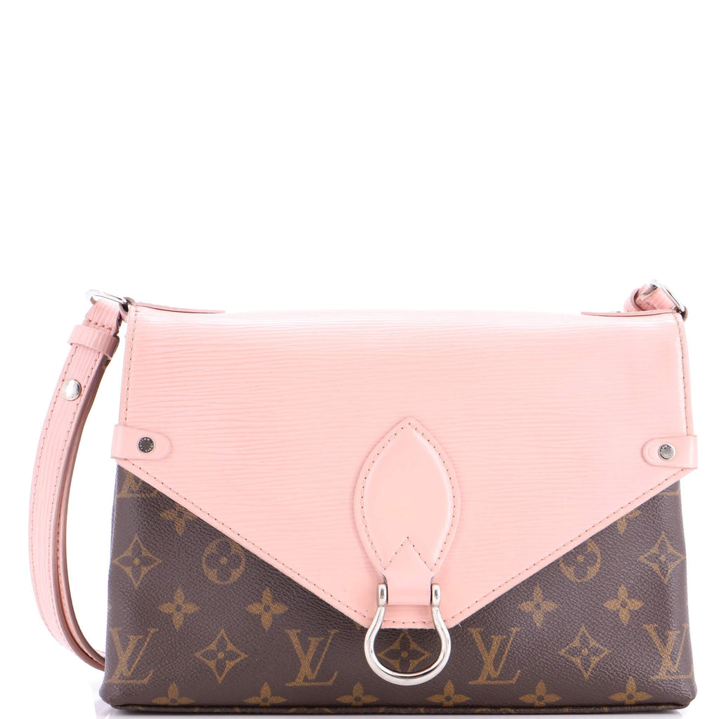 Saint Michel Handbag Monogram Canvas and Epi Leather