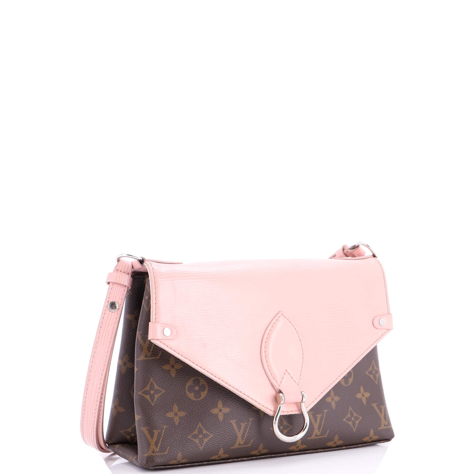 Saint Michel Handbag Monogram Canvas and Epi Leather
