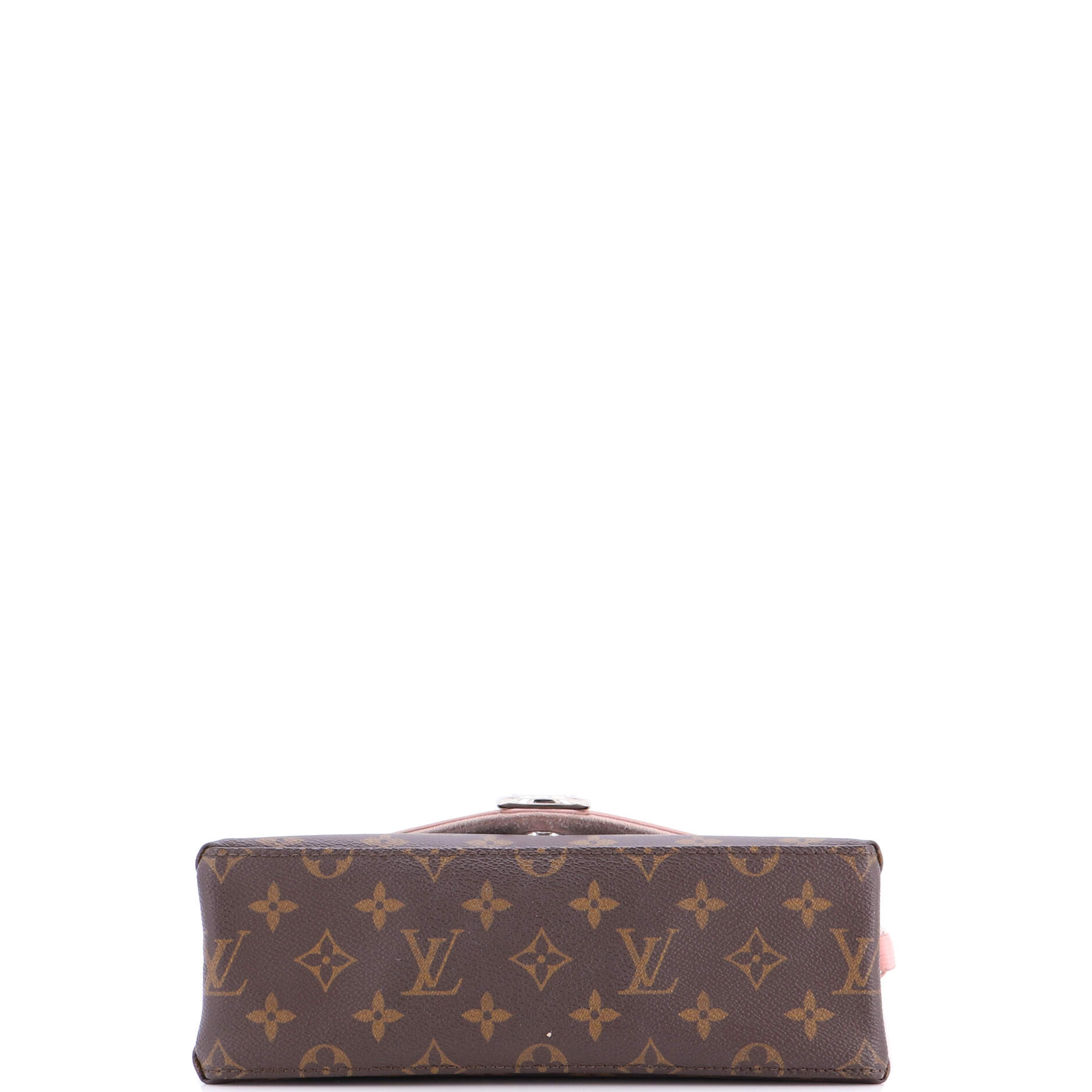 Saint Michel Handbag Monogram Canvas and Epi Leather