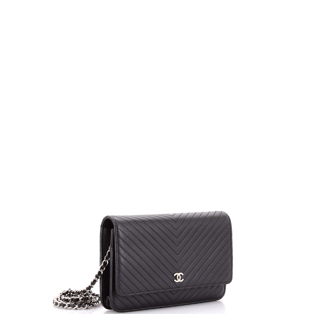 Wallet on Chain Chevron Caviar