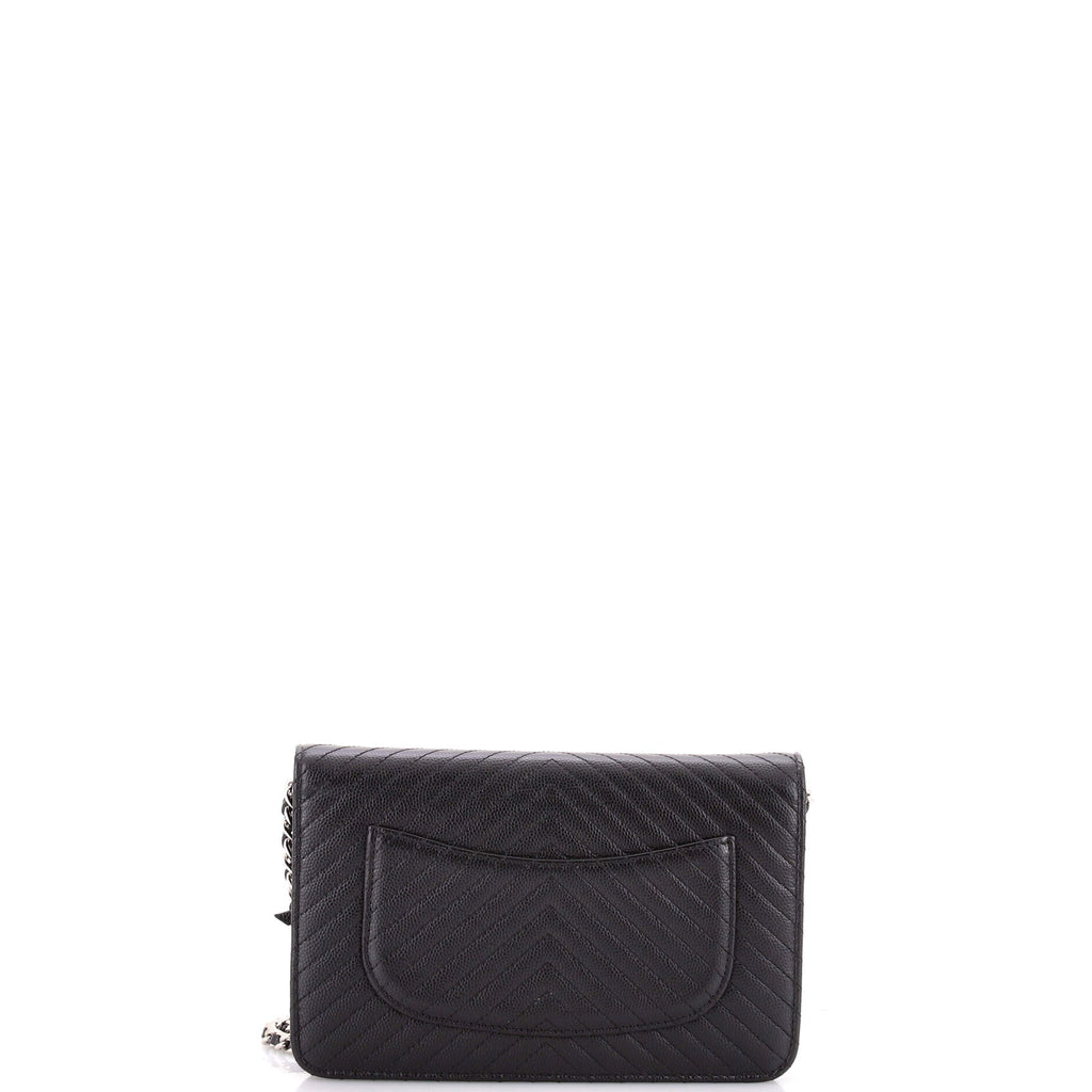 Wallet on Chain Chevron Caviar