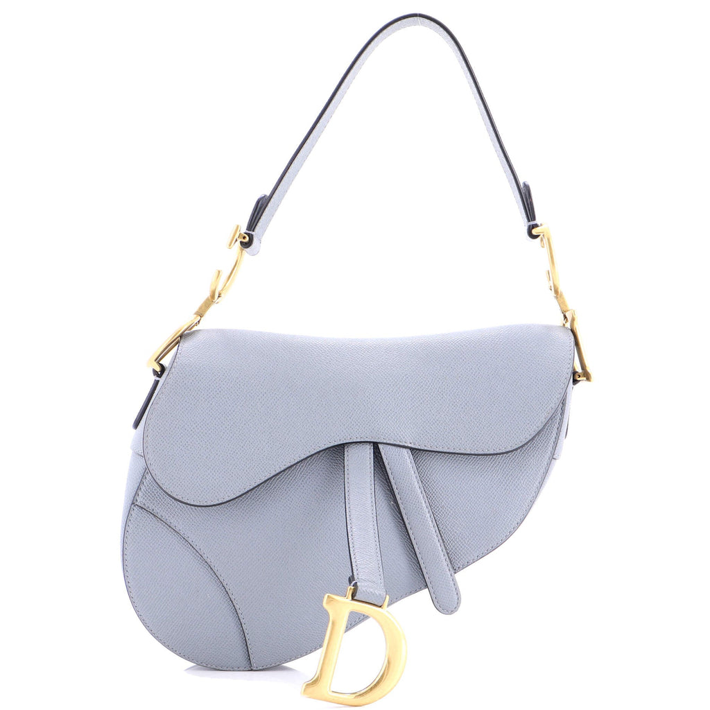 Saddle Handbag Leather Medium