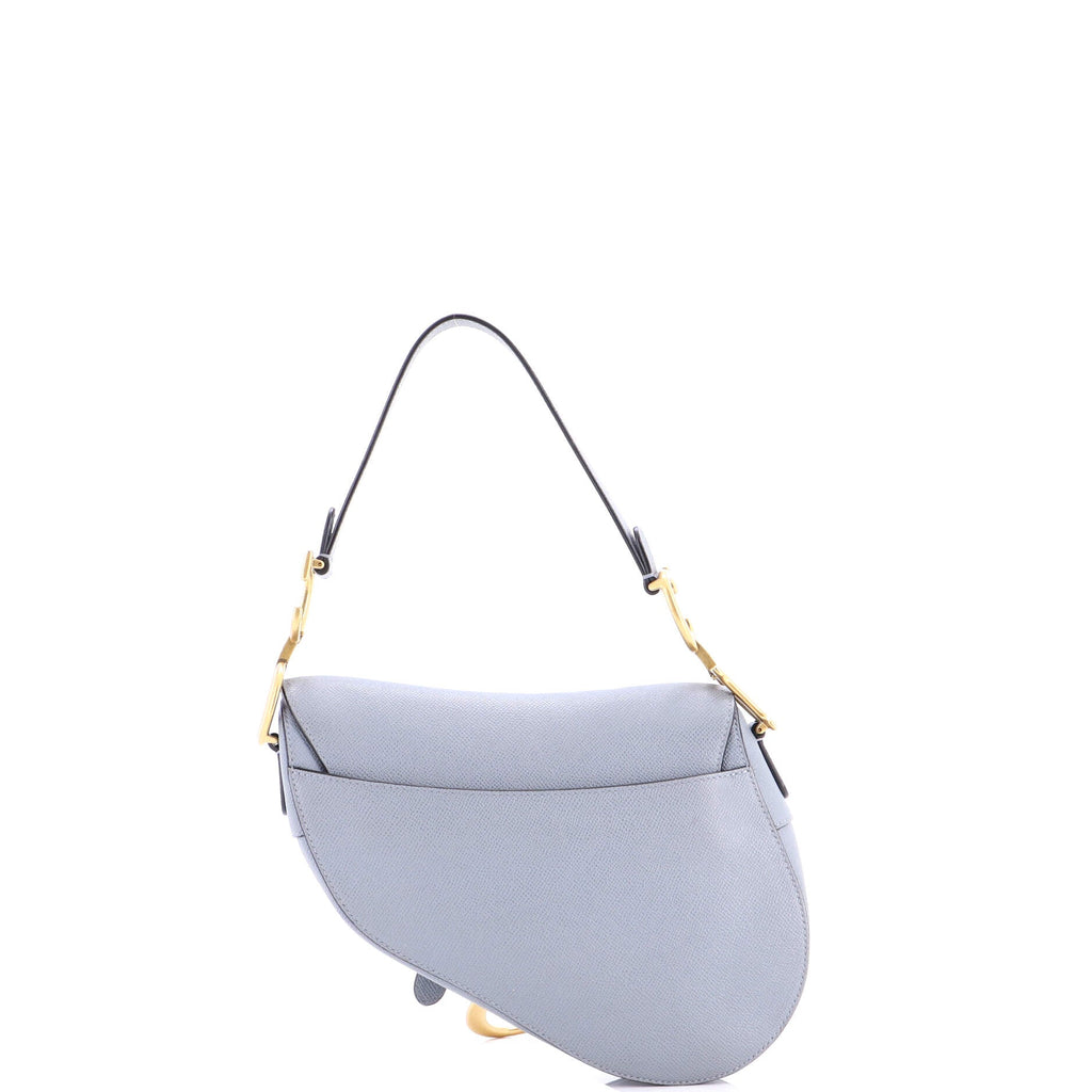 Saddle Handbag Leather Medium