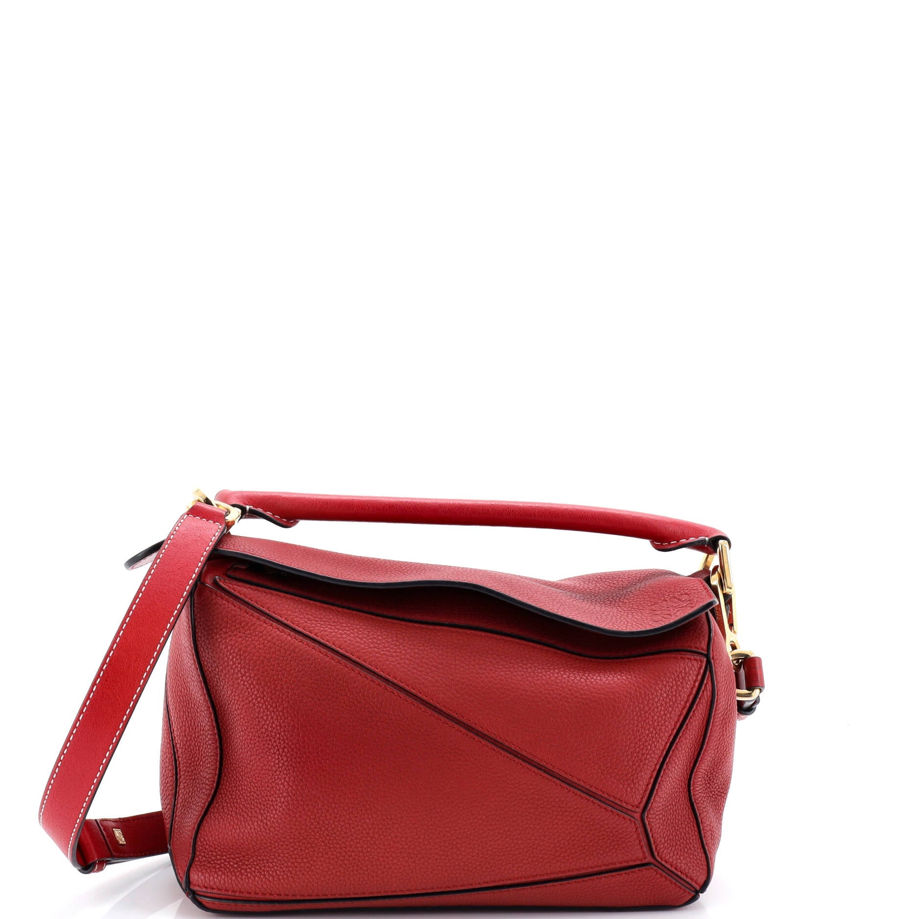 Puzzle Bag Leather Small