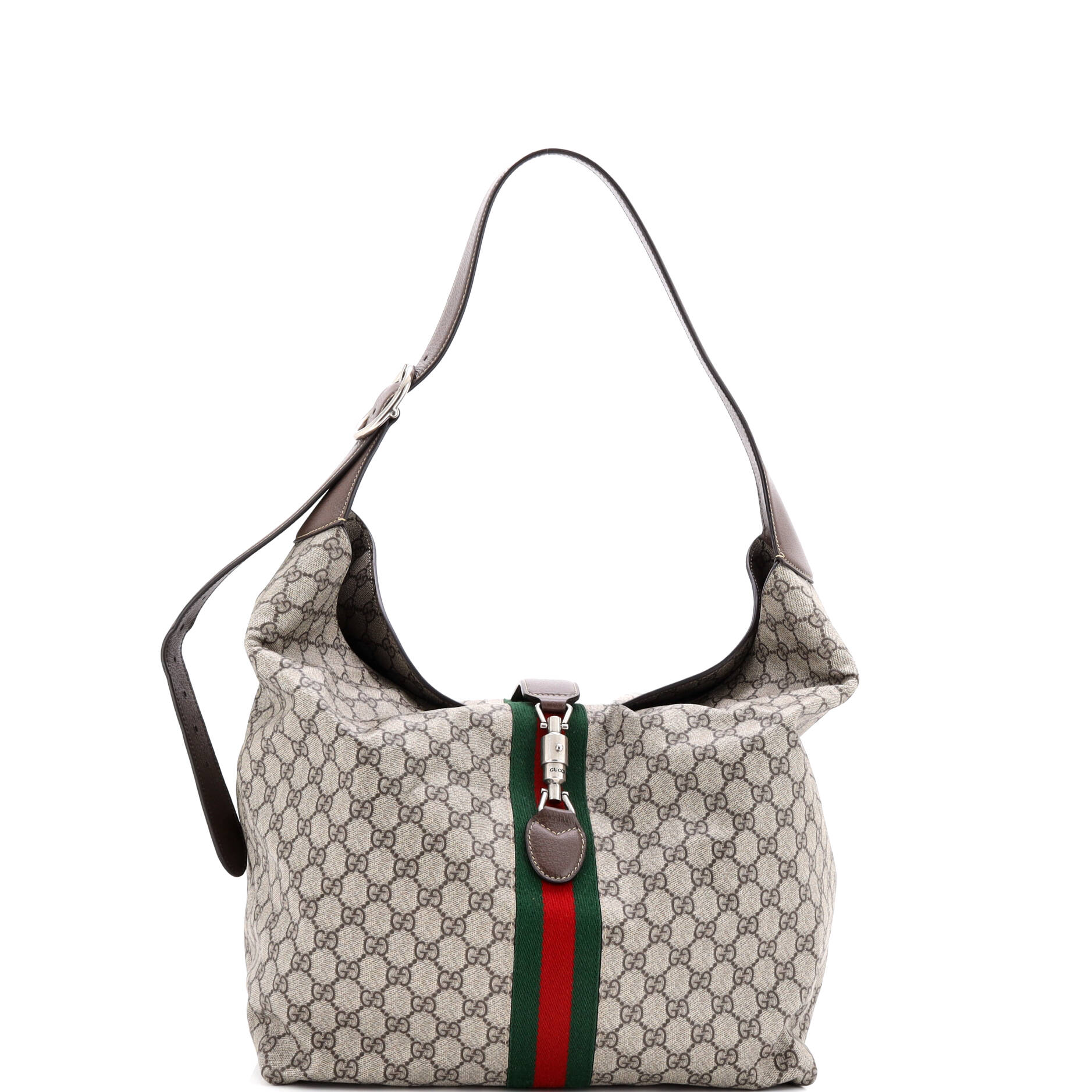 Jackie 1961 Soft Shoulder Bag GG Coated Canvas Medium